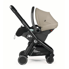 Peg Perego City Loop Chassis & Lounge i-Sized Infant Carrier - Vanilla Blend Peg Perego
