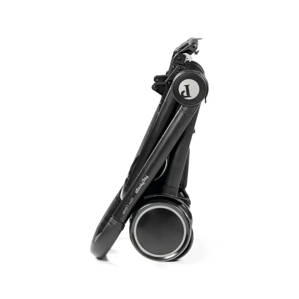 Peg Perego City Loop Chassis Seat Unit & Lounge i-Sized Infant Carrier - True Black Peg Perego