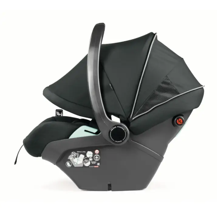 Peg Perego City Loop Chassis Seat Unit & Lounge i-Sized Infant Carrier - Metal Peg Perego