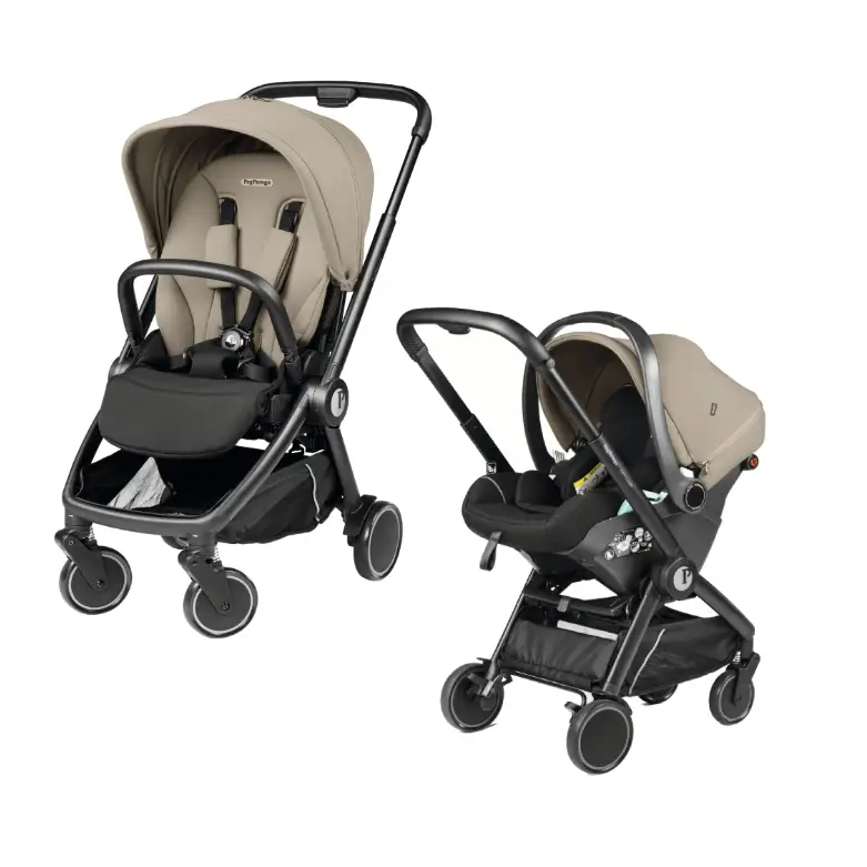 Peg Perego City Loop Vanilla Blend Travel System
