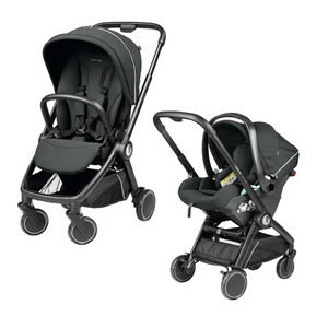 Peg Perego City Loop Chassis Seat Unit & Lounge i-Sized Infant Carrier - Metal Peg Perego