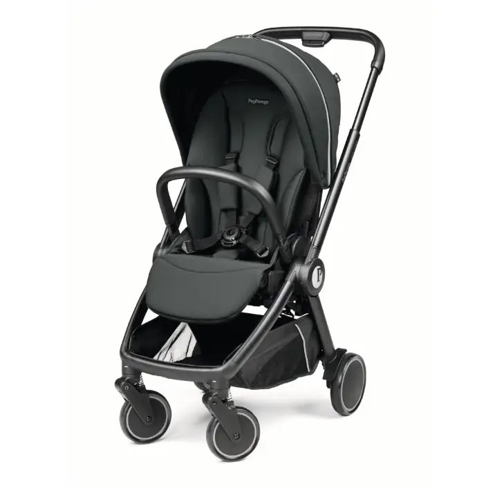Peg Perego City Loop Twin 3 in 1 Travel System & Lounge i-Sized Infant Carrier - Metal Peg Perego