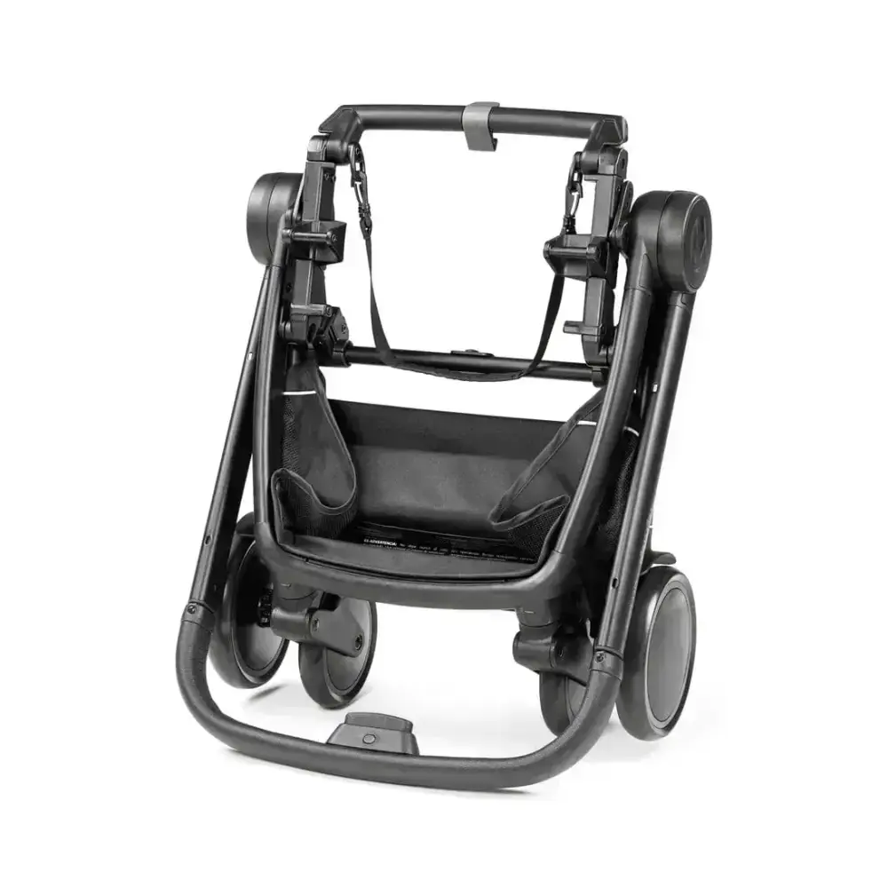 Peg Perego City Loop Twin 3 in 1 Travel System & Lounge i-Sized Infant Carrier - Metal Peg Perego