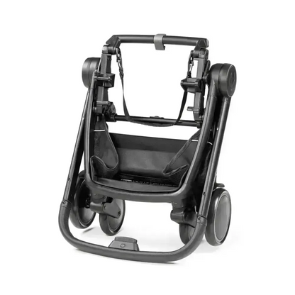 Peg Perego City Loop Twin 3 in 1 Travel System & Lounge i-Sized Infant Carrier - Metal Peg Perego