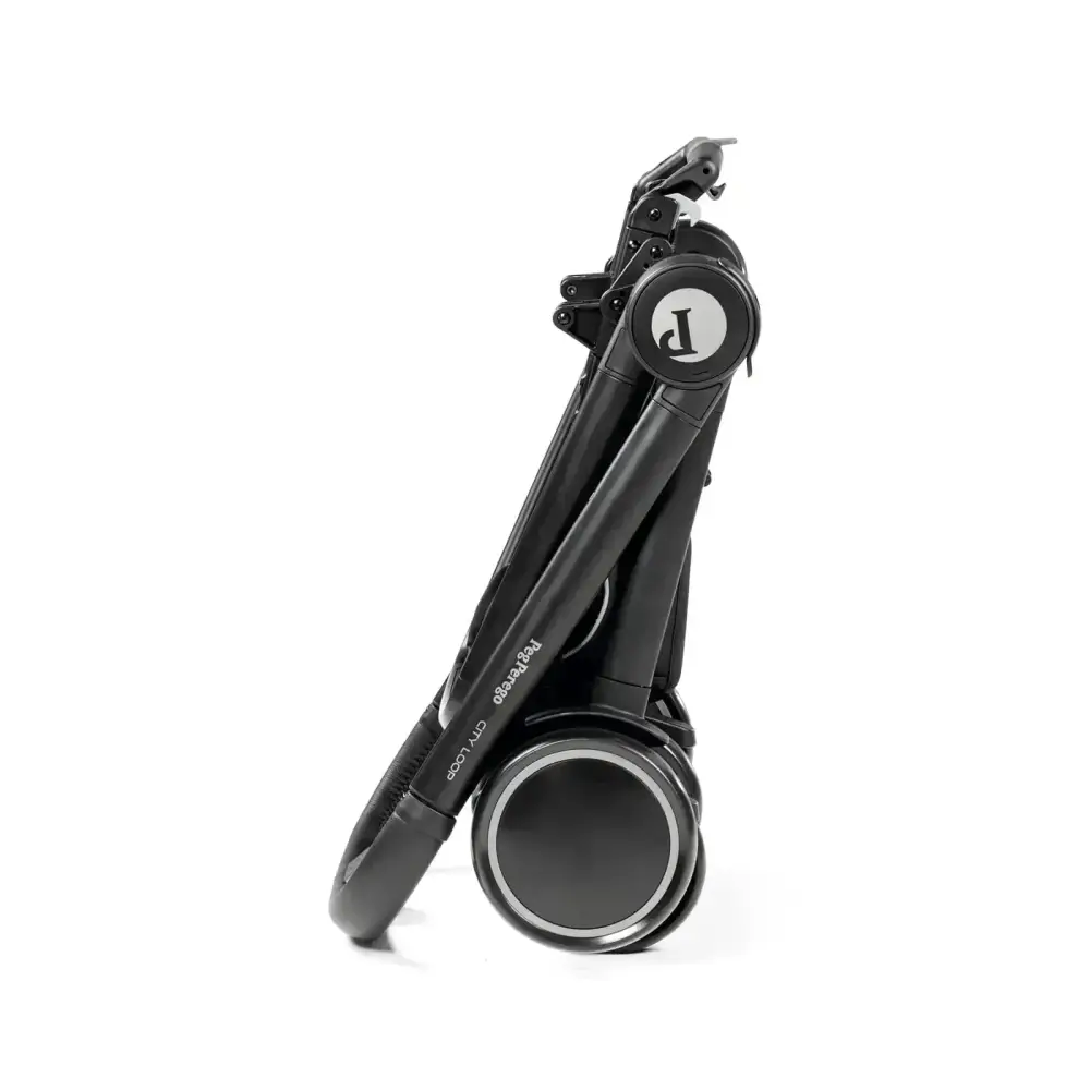 Peg Perego City Loop Twin 3 in 1 Travel System & Lounge i-Sized Infant Carrier - Metal Peg Perego