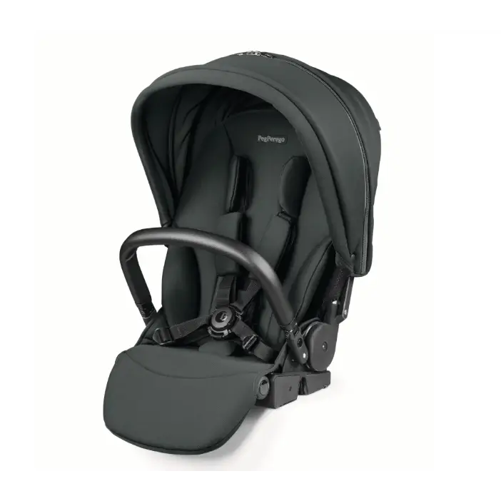 Peg Perego City Loop Twin 3 in 1 Travel System & Lounge i-Sized Infant Carrier - Metal Peg Perego