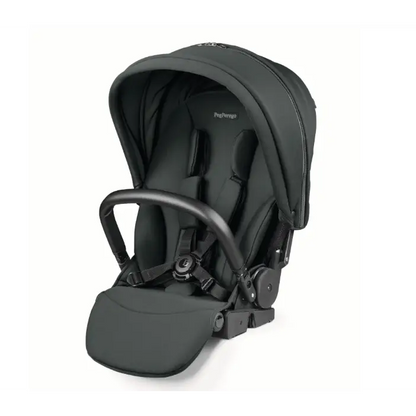 Peg Perego City Loop Twin 3 in 1 Travel System & Lounge i-Sized Infant Carrier - Metal Peg Perego