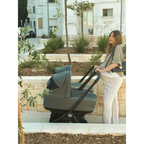 Peg Perego City Loop Twin 3 in 1 Travel System & Lounge i-Sized Infant Carrier - Metal Peg Perego