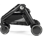 Peg Perego City Loop Twin 3 in 1 Travel System & Lounge i-Sized Infant Carrier - Metal Peg Perego