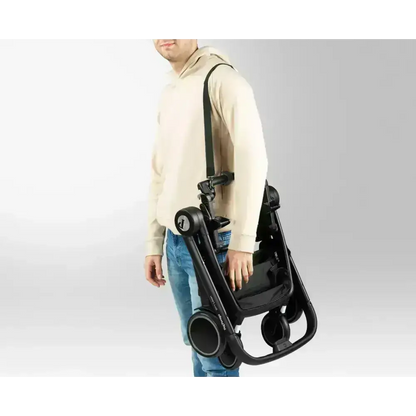 Peg Perego Peg Perego City Loop Twin Bundle 3 in 1 Travel System & Lounge i-Sized Infant Carrier - Vanilla Blend