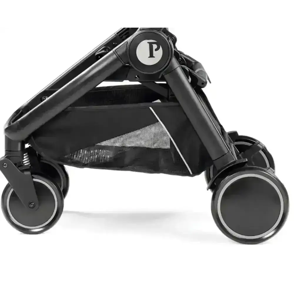 Peg Perego Peg Perego City Loop Twin Bundle 3 in 1 Travel System & Lounge i-Sized Infant Carrier - Vanilla Blend