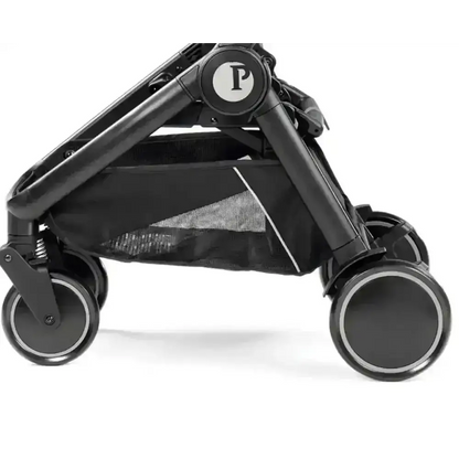 Peg Perego Peg Perego City Loop Twin Bundle 3 in 1 Travel System & Lounge i-Sized Infant Carrier - Vanilla Blend