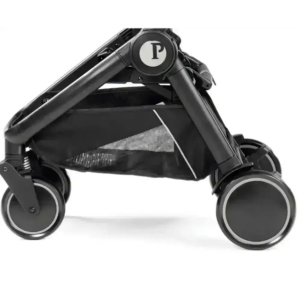 Peg Perego Peg Perego City Loop Twin Bundle 3 in 1 Travel System & Lounge i-Sized Infant Carrier - Vanilla Blend