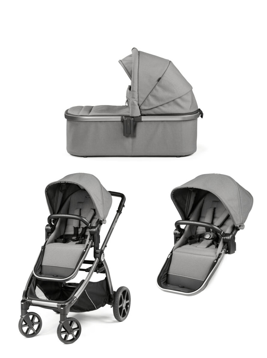 Peg Perego Double Ypsi Stroller City Grey