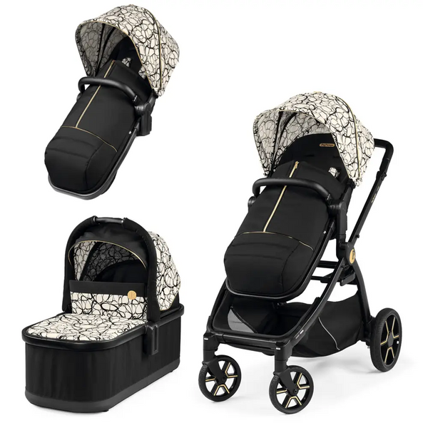 Peg Perego Double Ypsi Stroller - Graphic Gold  Peg Perego   