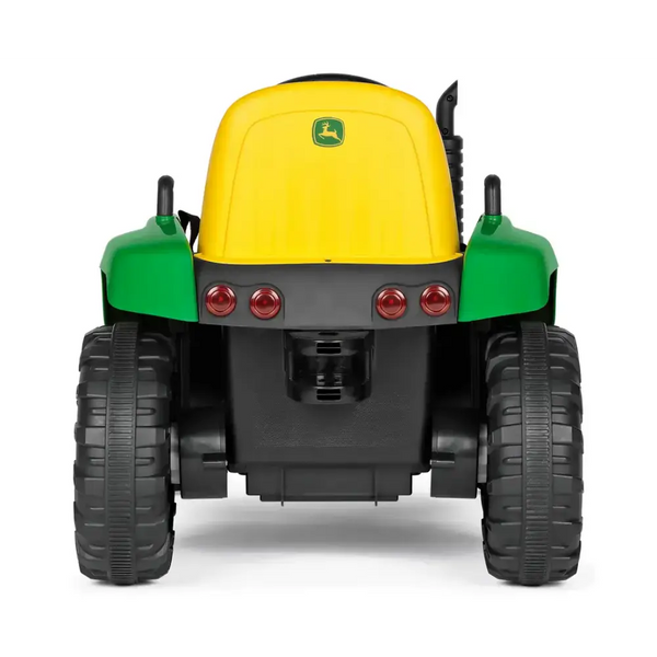 Peg Perego John Deer Farm Power Ride On Tractor - Green Peg Perego