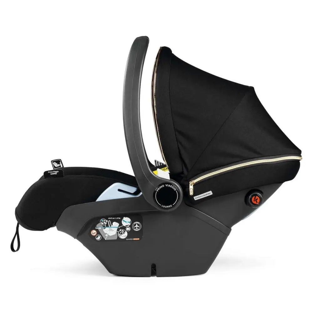 Peg Perego Primo Viaggio Lounge Reclining I-Size Car Seat - Graphic Gold  Peg Perego   