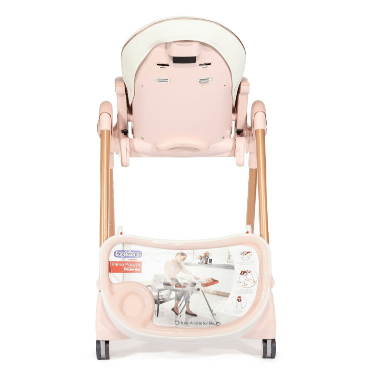 Peg Perego Rose gold Mon Amour Prima Pappa Highchair  Peg Perego   