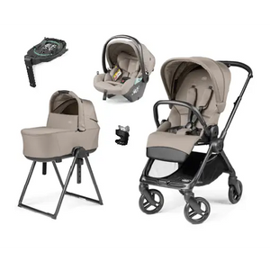 Peg Perego Switch 3 in 1 Travel System Bundle - Desert Beige Peg Perego