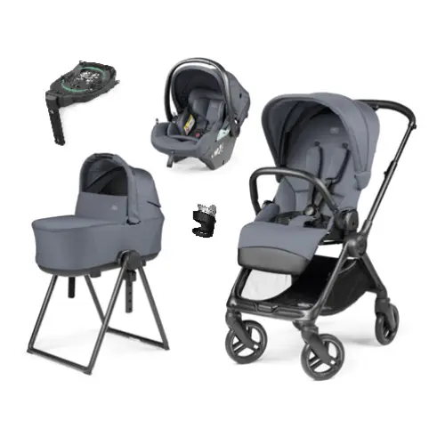 Peg Perego Switch 3 in 1 Travel System Bundle - Nordic Blue Peg Perego