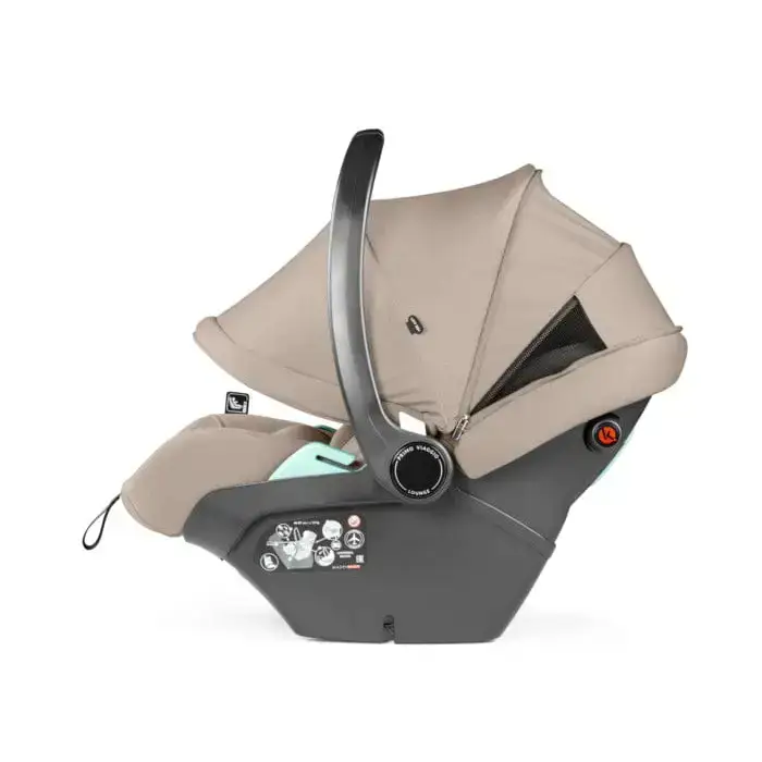 Peg Perego Switch Stroller & Car Seat Bundle - Desert Beige Peg Perego