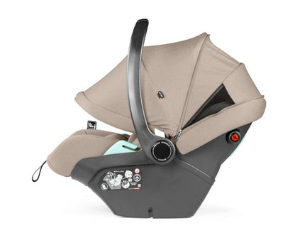 Peg Perego Switch Stroller & Car Seat Bundle - Desert Beige Peg Perego