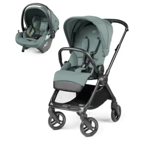 Peg Perego Switch Stroller & Car Seat Bundle - Jade Peg Perego