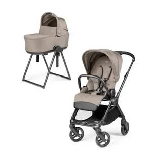 Peg Perego Switch Stroller & Carrycot Bundle - Desert Beige Peg Perego