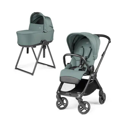 Peg Perego Switch Stroller & Carrycot Bundle - Jade Peg Perego