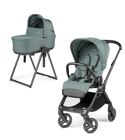 Peg Perego Switch Stroller & Carrycot Bundle - Jade Peg Perego