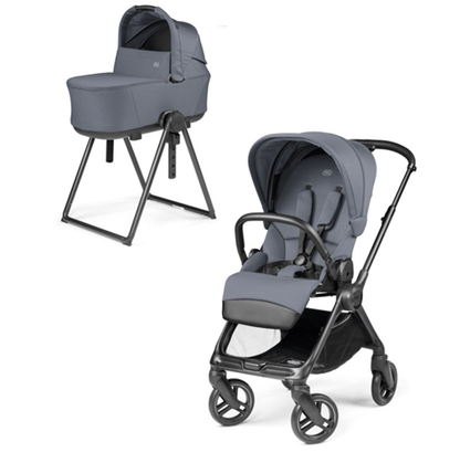 Peg Perego Switch Stroller & Carrycot Bundle - Nordic Blue Peg Perego