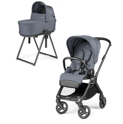 Peg Perego Switch Stroller & Carrycot Bundle - Nordic Blue