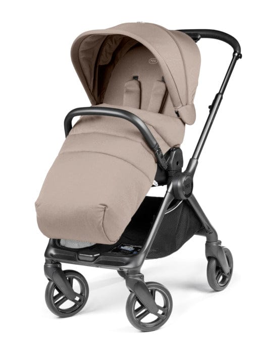 Peg Perego Switch Stroller & Carrycot Bundle - Desert Beige Peg Perego