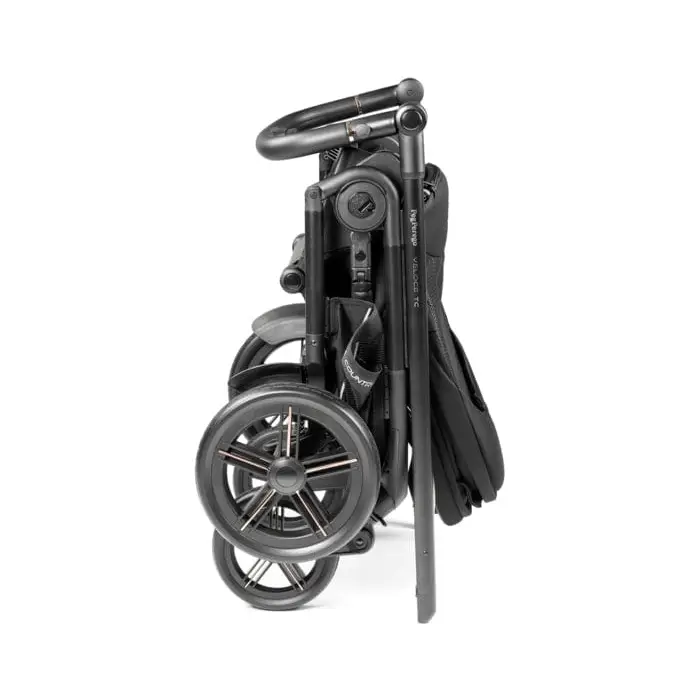 Peg Perego Veloce Deluxe Town Country Travel System i-Size Accessory Bundle - True Black Peg Perego