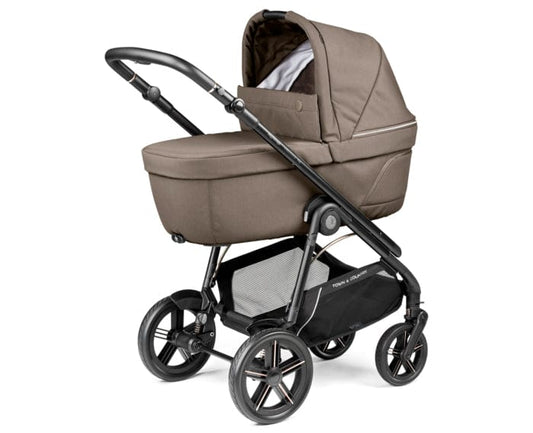 Peg Perego Veloce Deluxe Town Country Travel System i-Size Accessory Bundle - Pine Bark Peg Perego