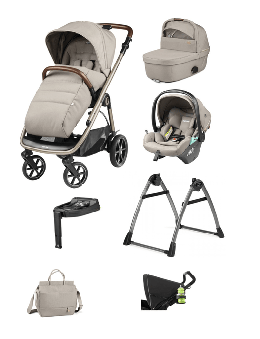 Peg Perego Veloce Deluxe Town Country Travel System i-Size Accessory Bundle - Astral Peg Perego