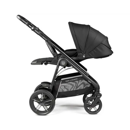 Peg Perego Veloce Deluxe Town Country Travel System i-Size Accessory Bundle - True Black Peg Perego