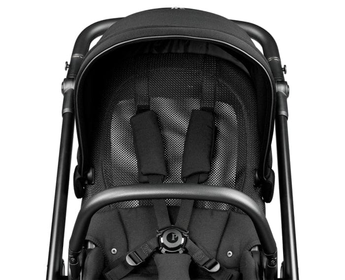 Peg Perego Veloce Elite Town Country Travel System i-Size Highchair Bundle -True Black Peg Perego