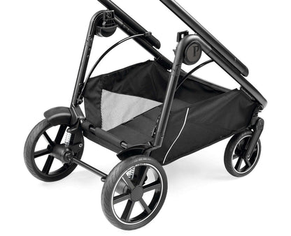 Peg Perego Veloce Deluxe Travel System i-Size 360 Spin Bundle with Accessories - Blue Shine Peg Perego