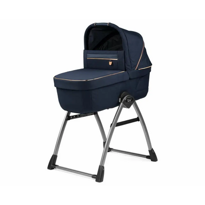 Peg Perego Veloce Deluxe Travel System i-Size 360 Spin Bundle with Accessories - Blue Shine Peg Perego