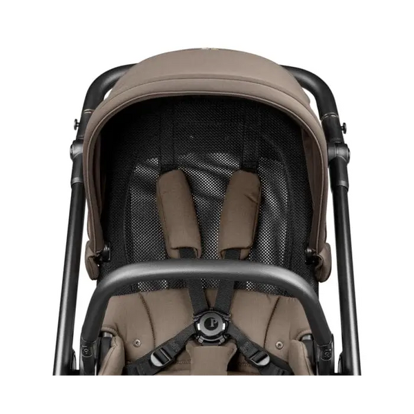 Peg Perego Veloce Deluxe Travel System i-Size Bundle with Accessories - Pine Bark Peg Perego