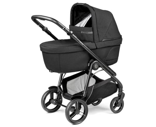 Peg Perego Veloce Elite Travel System i-Size 360 Bundle With Highchair - True Black Peg Perego
