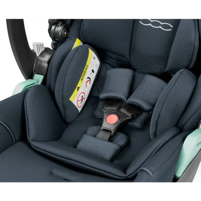 Peg Perego Veloce Deluxe Travel System i-Size Bundle with Accessories - Fiat 500 Peg Perego