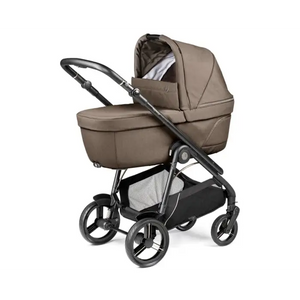 Peg Perego Veloce Deluxe Travel System i-Size Bundle with Accessories - Pine Bark Peg Perego
