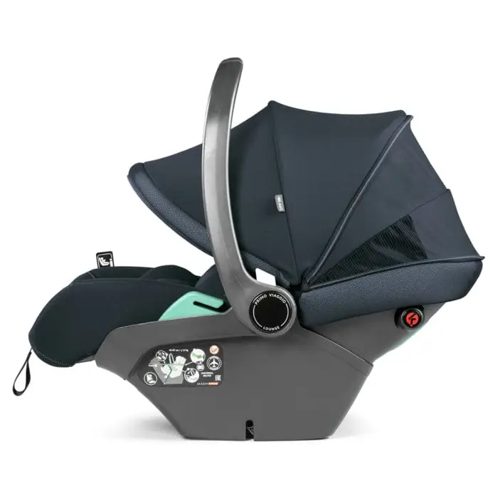 Peg Perego Veloce Deluxe Travel System i-Size Bundle with Accessories - Fiat 500 Peg Perego