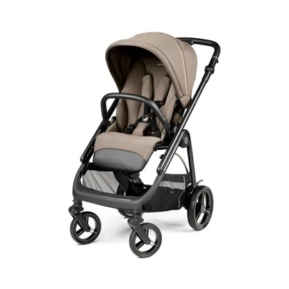 Peg Perego Veloce Deluxe Travel System i-Size Bundle with Accessories - Pine Bark Peg Perego