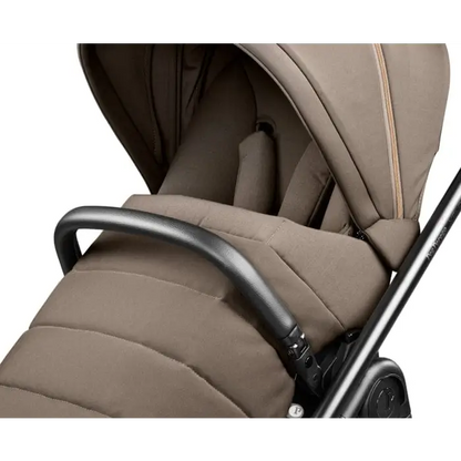 Peg Perego Veloce Deluxe Travel System i-Size Bundle with Accessories - Pine Bark Peg Perego