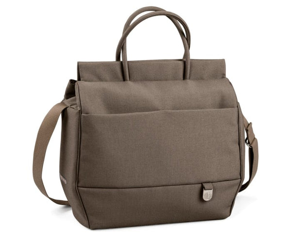 Peg Perego Veloce Elite Travel System i-Size 360 Bundle With Highchair - Pine Bark Peg Perego Choose Traditional Changing Bag Tahiti