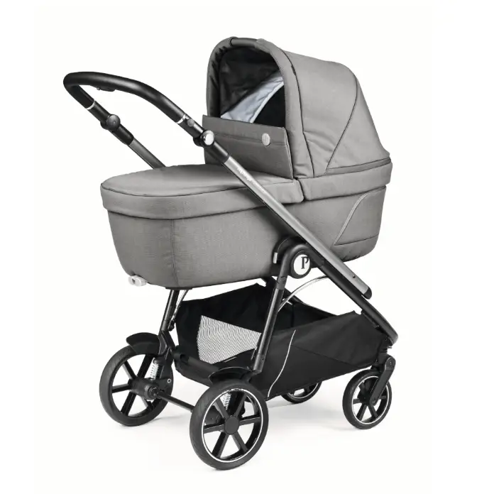 Peg Perego Veloce Elite Town Country Travel System i-Size Highchair Bundle - Mercury Peg Perego