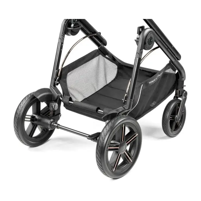 Peg Perego Veloce Elite Town Country Travel System i-Size Highchair Bundle -True Black Peg Perego